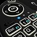 Rii Mini Wireless Keyboard, i8X Portable 2.4GHz Wireless Keyboard with Touchpad Mouse, LED Backlit, Rechargable Li-ion Battery-Black