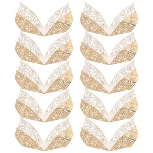 La Mejor Selección de Moldes para mesa de dulces - solo los mejores. 48 NULYLU Cápsulas de Papel Calado para Chocolates y Bombones 50 Piezas Color Dorado Reflectante Ideales para Bodas y Fiestas Moldes para Postres Individuales y Dulces Decorativos