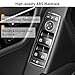 Moonlinks Inner Door Power Window Switch Button Covers Trim Sticker Replacement Compatible with Mercedes Benz A B C E G GLA CLA GLK GL ML GLE Class W204 W212 W246 W166 X166 X204 Tesla Modle X S 14 PCS