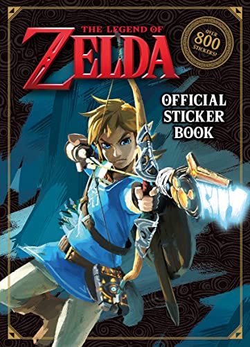 Legend Of Zelda Breath Of The Wild Official Sticker Book: An official Zelda sticker activity book – perfect for kids and fans of the video game!