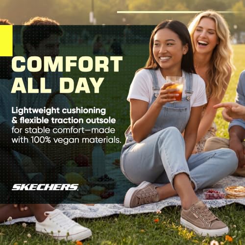 Image of Skechers Women's Arcade See Ya There | Casual sneaker, Patented Skechers Arch Fit insole with Podiatrist-Certified Arch Support, Slip-Ins, Machine Washable