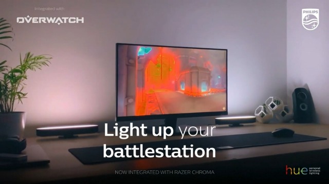 Philips Hue Smart Play Light Bar Base Kit, Black - White & Color