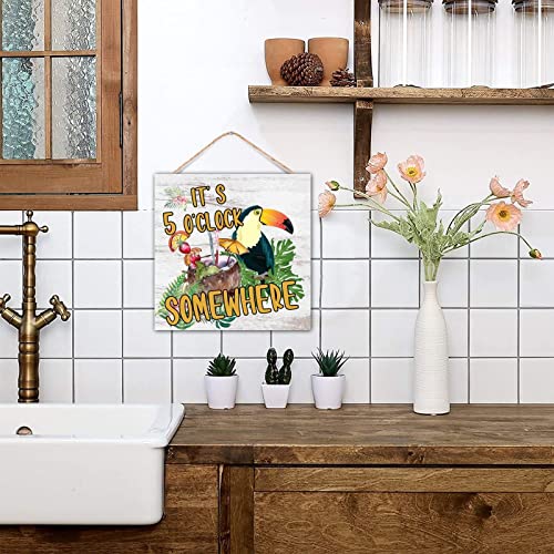 Plaque en bois rétro idée cadeau originale pour déco murale - 5