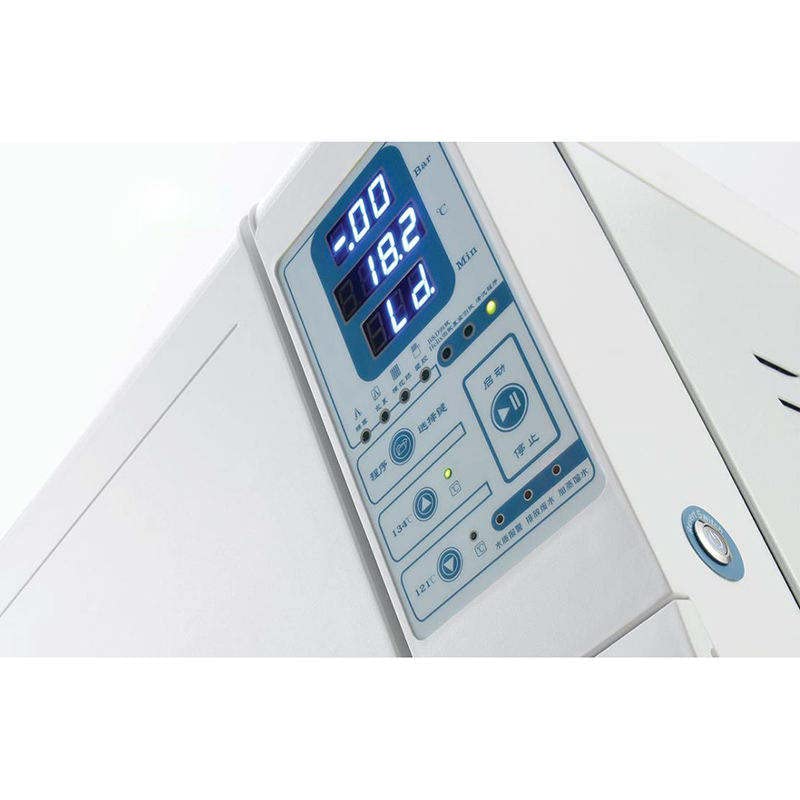 1800W Lab Equipment Table Top Autoclave Class B Series 18L Portable Autoclave Steam Sterilizer