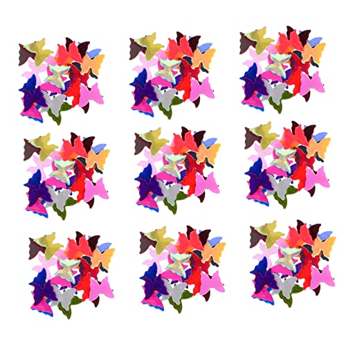 Healeved Butterfly Nail Art Sequins Glitter Manicure Tools Nail Ornaments DIY Manicure Decors for Body Art