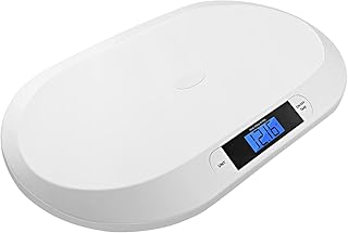 Digital Baby Scale, Infant Scale for Weighing in Pounds, Ounces, or Kilograms up to 44 lbs, Newborn Baby Scale with Hold Function, Pet Scale for Cats and Dogs