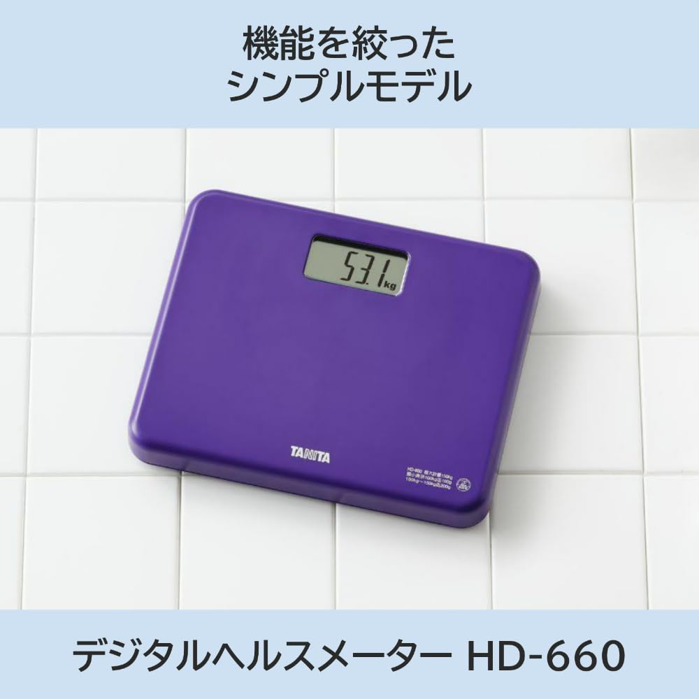 TANITA デジタル体重計 タニタ(Tanita) デジタル体重計 HD-366 BK