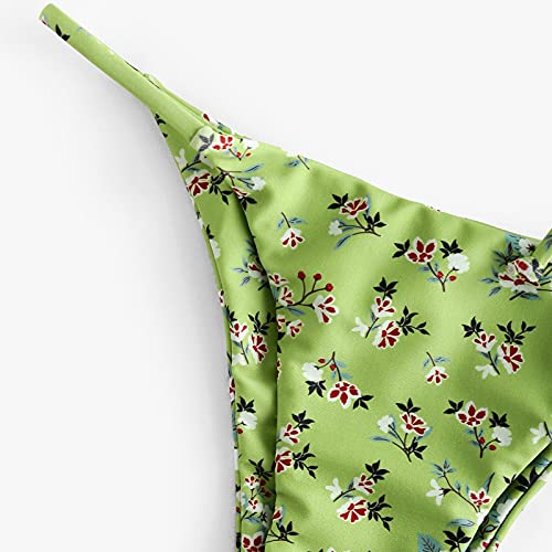 Romper With Skirt Overlay For Girls With Stripes Set Women Push-Up Beachwear Swimsuit Cover Ups For Women Plus Size Green #TOP6