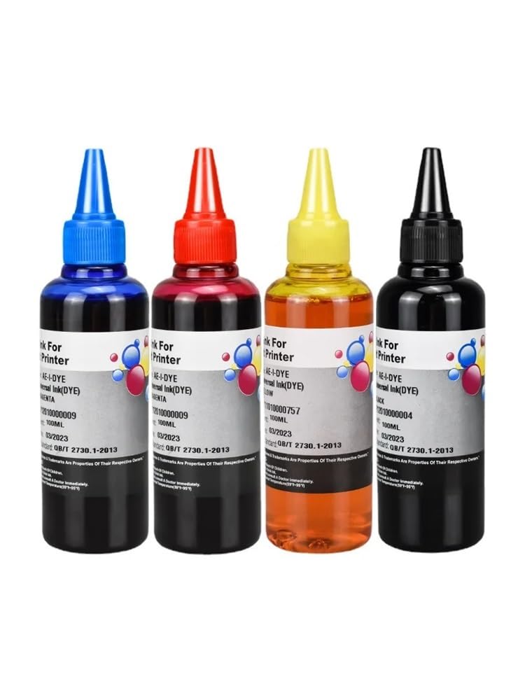 100 ml 4 Stück Nachfülltinte for OfficeJet Pro 7740 8710 8715 8720 8730 8740 8210 8216 8725 9730 952 953 954 955 938