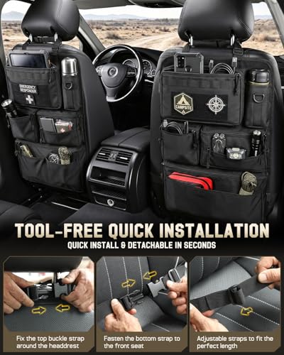 Pitozer All-in-One Seat Organizer