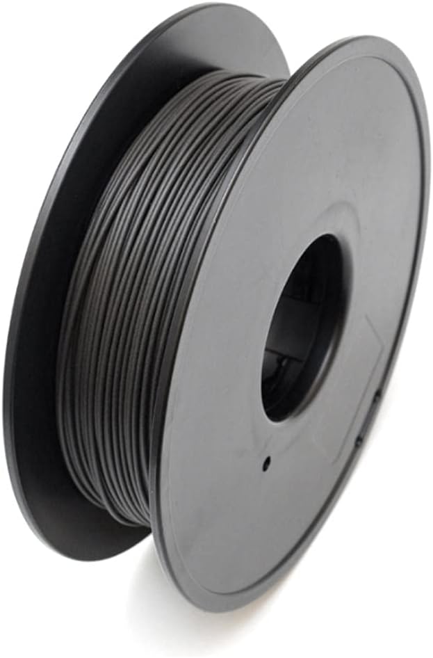 Composite Iron PLA Filament 1.75mm, 3D Printer Metal Filament 0.5kg (1.1lb) Spool, Filled with 30% Iron Powder, Real Metal Filament