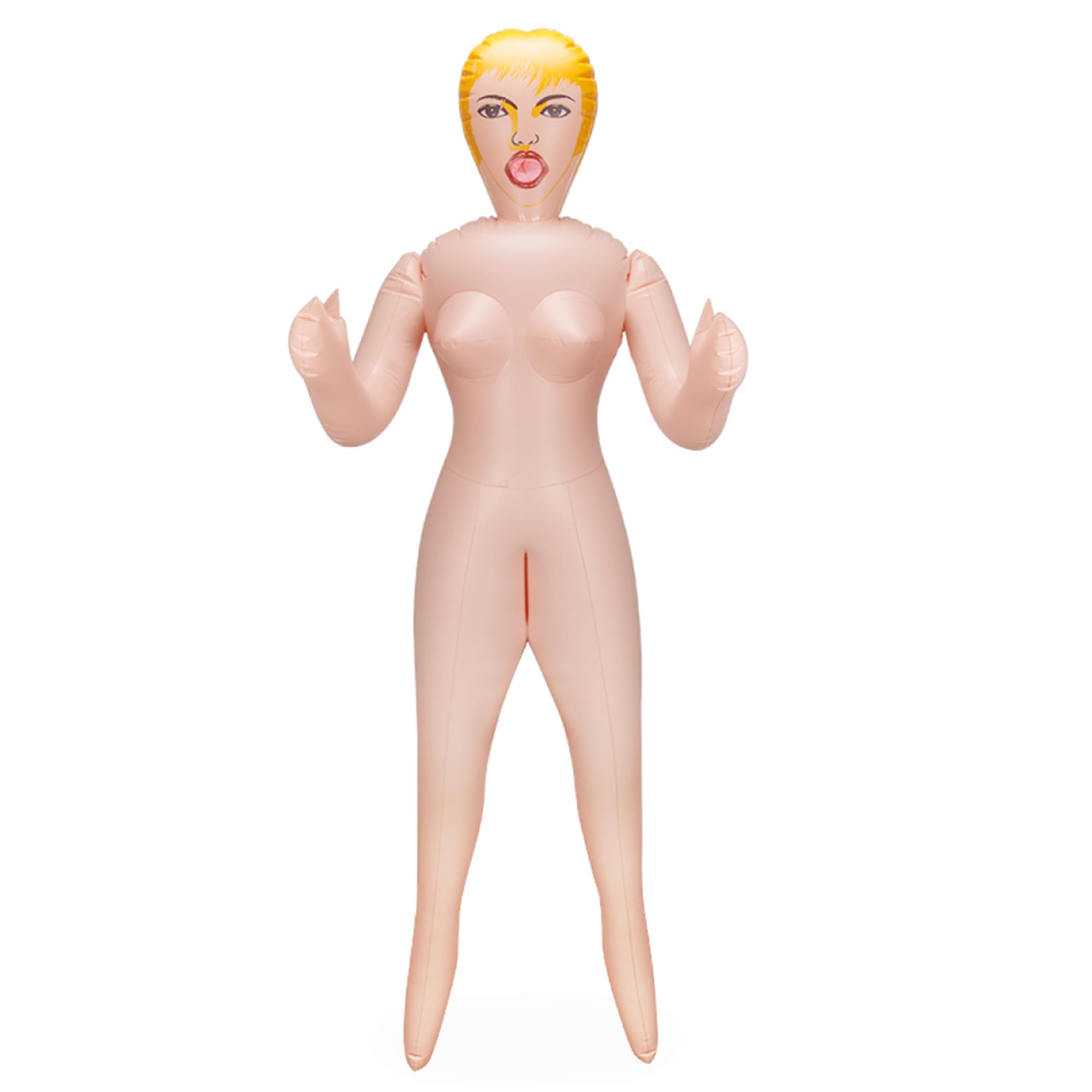 Sadodo Inflatable Female Figure,Stand Position Lady Photo Prop,PVC 155 cm