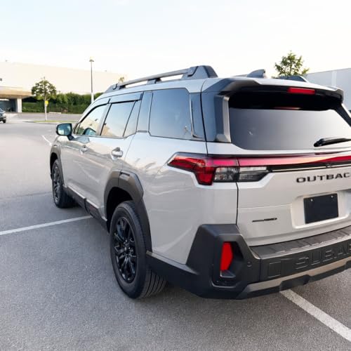 Image of 2026 2027 Tape-On Rain Guards for Subaru Outback Side Window Visor Deflectors Premium Limited Touring XT Wilderness, Durable Tinted Vent Shades