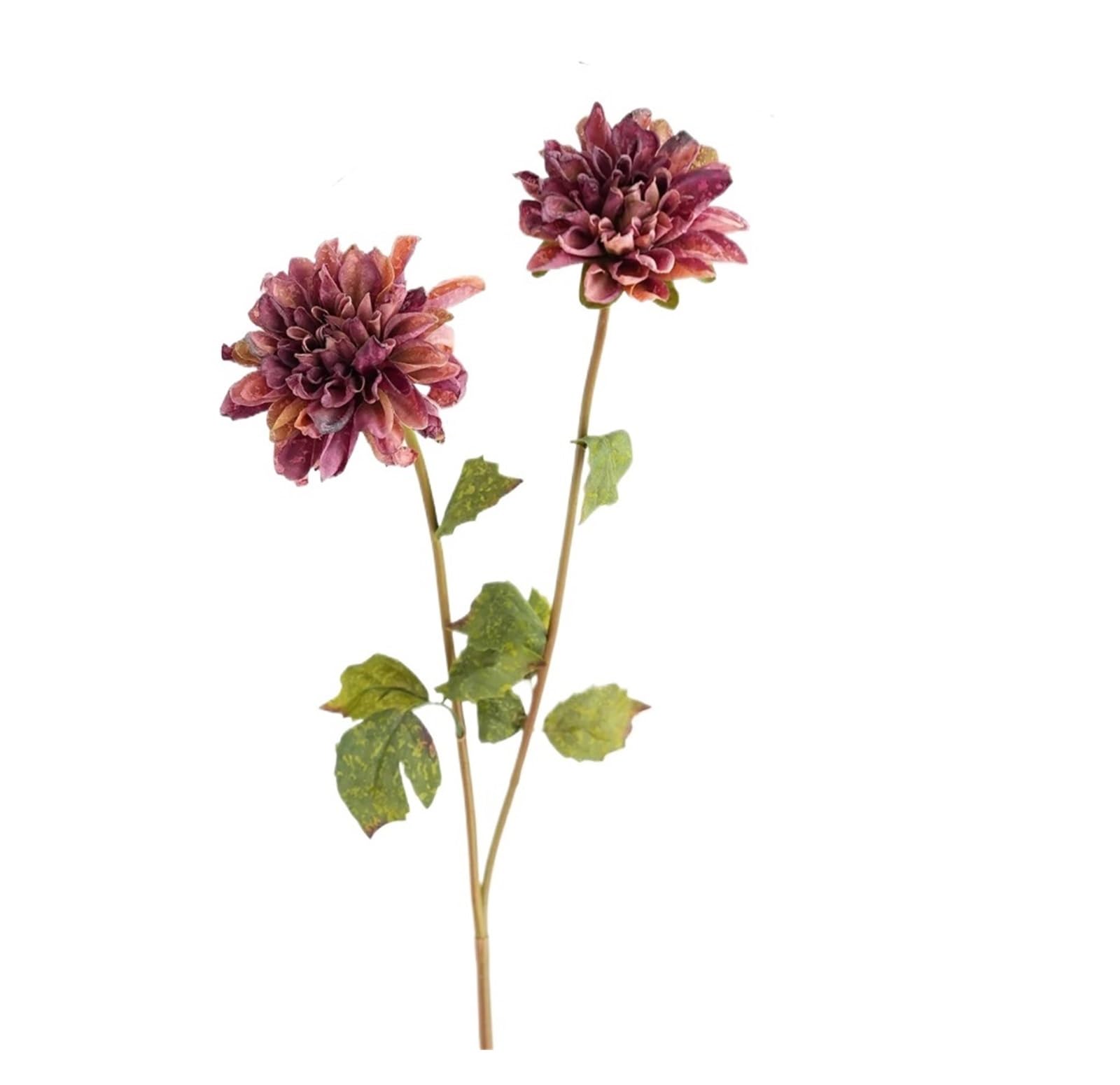 Casetlong 1pc Autumn Artificial Flowers Silk Suitable For Home And Wedding Arrangements, Themed Centerpieces(Autumn Purple)