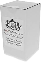 Vista 6 de BestPysanky Juego de 6 muñecas anidables de madera de Papá Noel de 5.5 pulgadas