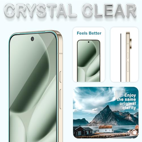 Image of ArmourPro Military-Grade Tempered Glass for Google Pixel 10 Pro XL - 9H Anti Scratch, Edge-to-Edge Coverage, HD Clarity, Smooth Touch, Case Friendly, Easy Installation Kit with Cable Protector