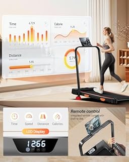 LONTEK Tapis de Course Pliable Inclinable, Tapis de Marche Pliable Inclinable 3 en 1 avec Moteur Silencieux Amélioré de 3.0HP, Charge 136KG