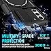 Magnetic Case for Samsung Galaxy S21 FE, with Ring Stand [2X Screen Protector] [Compatible with MagSafe] Military Grade Case with Camera Cover, Shockproof Cover for Samsung S21FE 5G 6.4 inch, Black