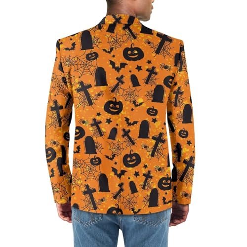 Mens Casual Blazers Lightweight Suit Jacket Open Front Long Sleeves Sport Coat with 2 Pockets2