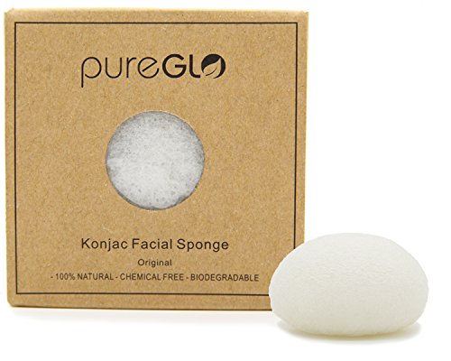 The PUREST Konjac Sponge (Original) - 100% Natural & Chemical Free - Deep Cleansing & Exfoliating Facial Sponges