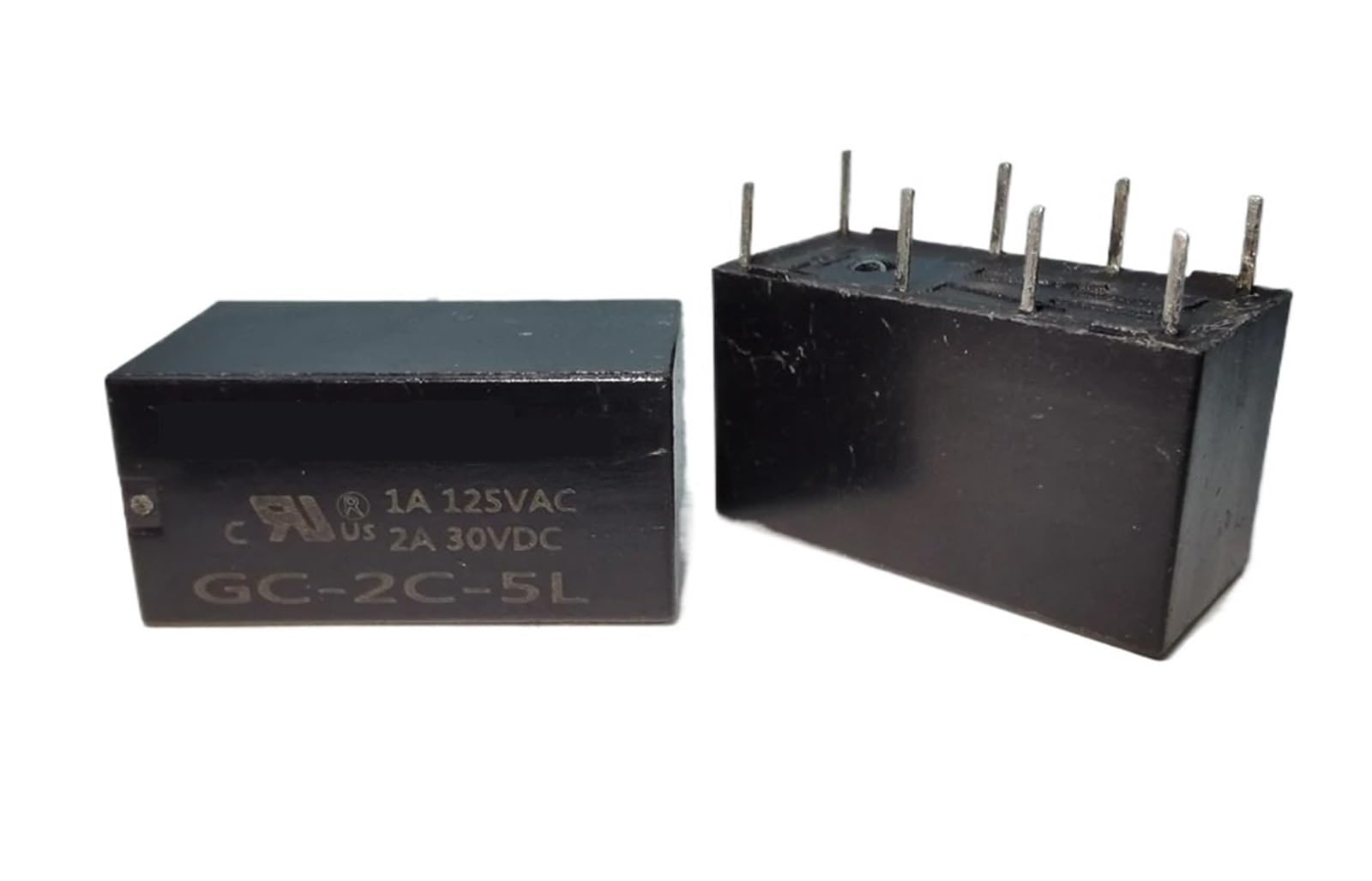 Relais de puissance électromagnétique GC-2C-5L à 8 broches isolation thermique et commutation stable