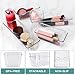 StorMiracle 16 PCS Drawer Organizer Set, 5 Varied Size Bathroom and kitchen Drawer cabinet organizer Trays, Clear Storage Bins for Makeup, Jewelry, Utensils and Gadgets