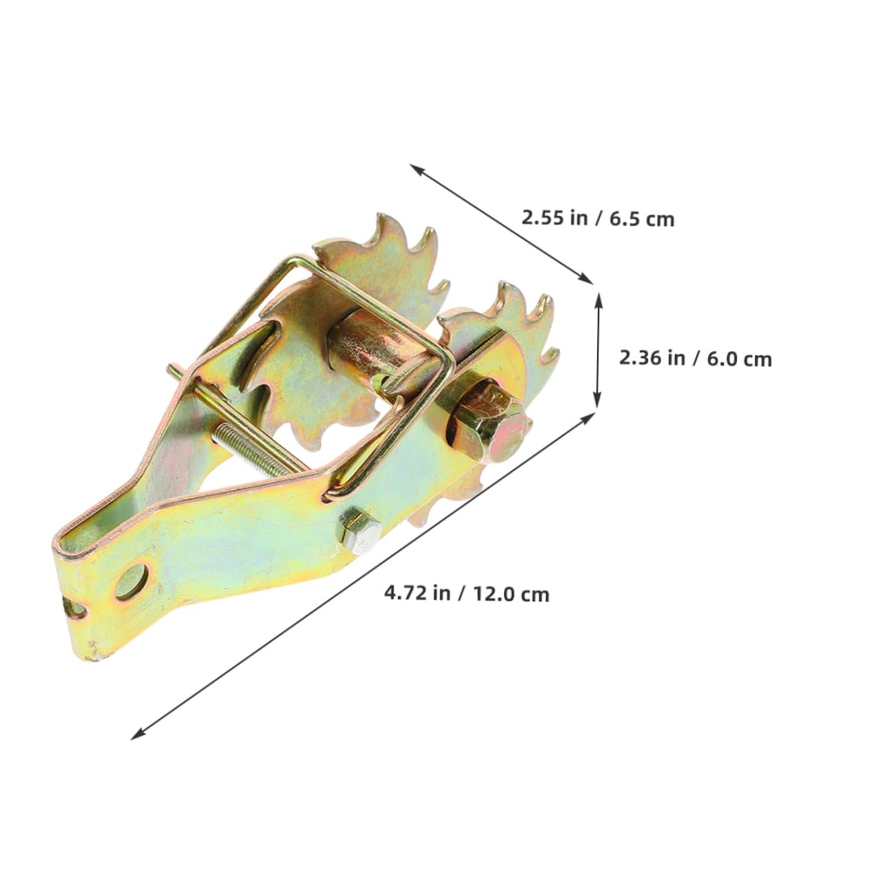 3 Pièces Tendeur De Câble Robuste pour Clôtures Et Structures De Culture Tendeur De Fil Acier pour Fixation De Câble De pour Tension Métallique