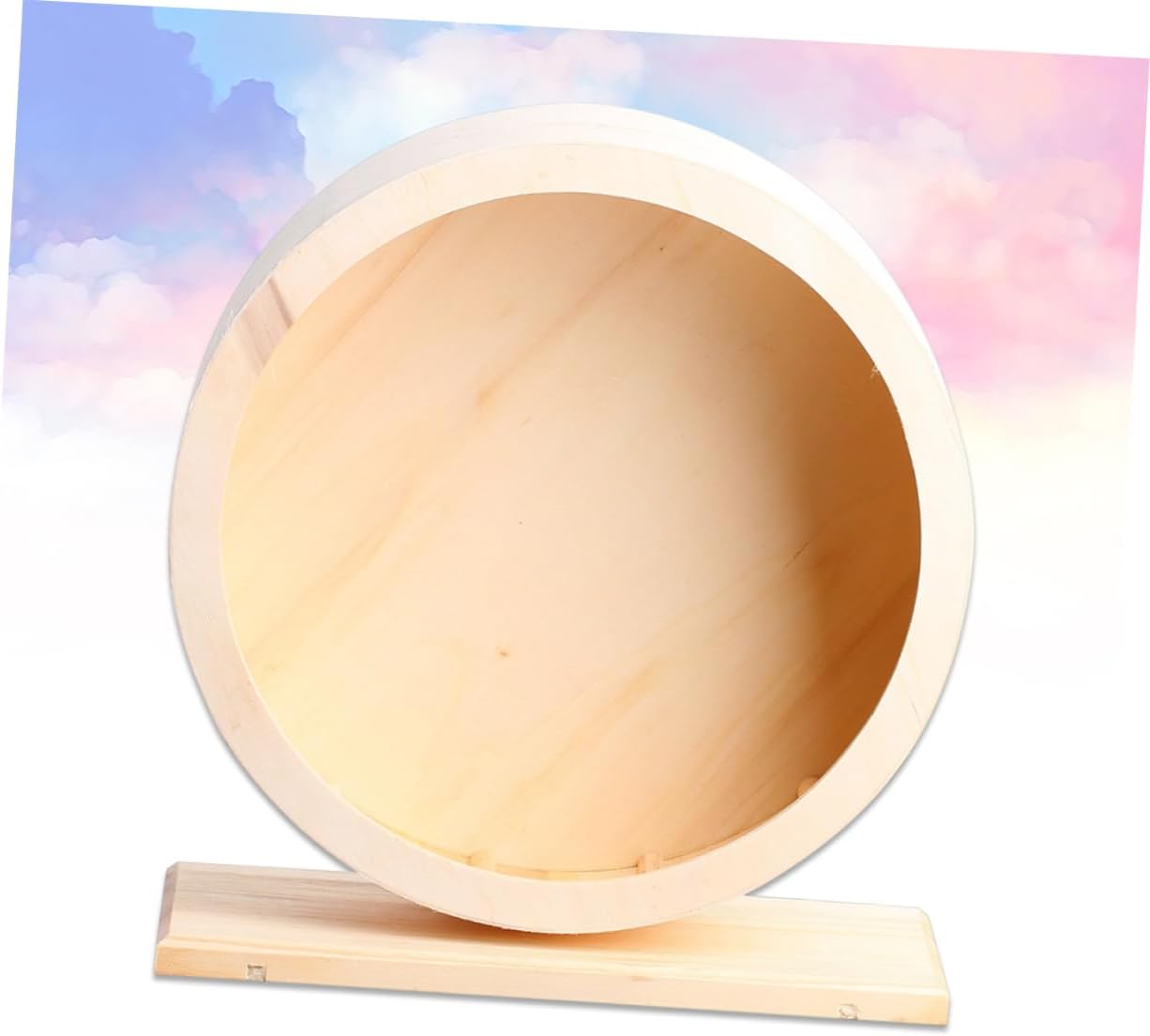 BESPORTBLE Large Pet Running Wheel Silent Sports Exercise Wheel Holder for Hamster Guinea Pig Toys
