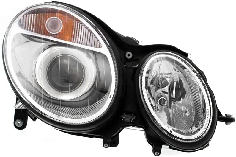 Nuevo faro halógeno derecho compatible con Mercedes Benz AMG Bluetec 4Matic Sedan Wagon E55 E320 E350 E500 2003 2004 2005 2006 2007 por números de