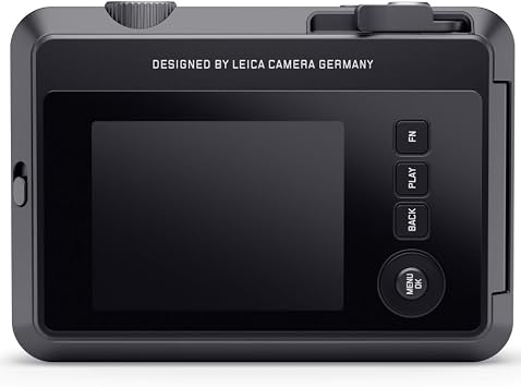 Leica Sofort 2 Digital and Instant Photo Camera with LCD Display, Two Shutter Releases, 10 Lens Effects, and Leica FOTOS App Support (Black)