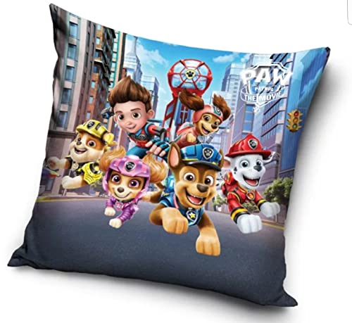 Paw Patrol Movie Kino Kissenbezug Kissenhülle 40 x 40 cm 100 % Polyester Cover