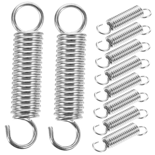 Veemoon 10 Pièces Ressorts Comprimés Et Allongés Mécaniques Petits Ressorts Acier Kit De Pour Diverses Applications