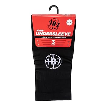 187 Killer Pads Knee Undersleeve, BLACK - L/XL
