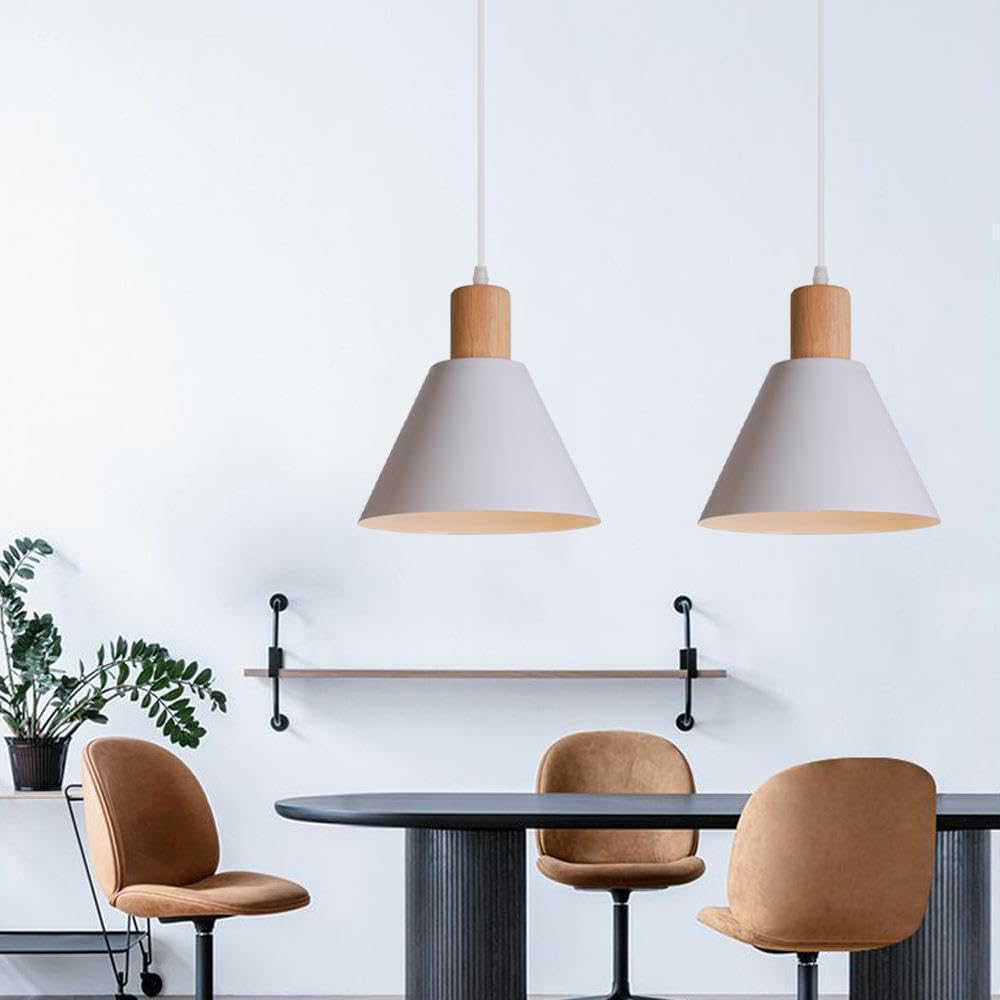 Suspension Moderne Conique En Métal Pour Couloir Ou Salle À Manger