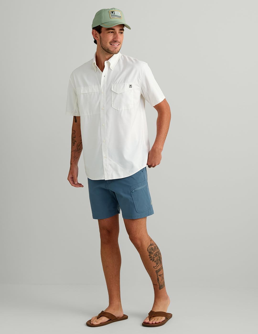 HUK Men's Next Level 7", Quick-Drying Fishing Shorts for Men