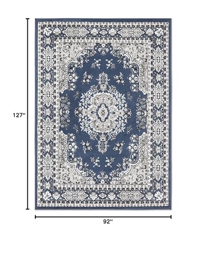 image for Home Dynamix Premium Sakarya Traditional Medallion Border Area Rug, Mi