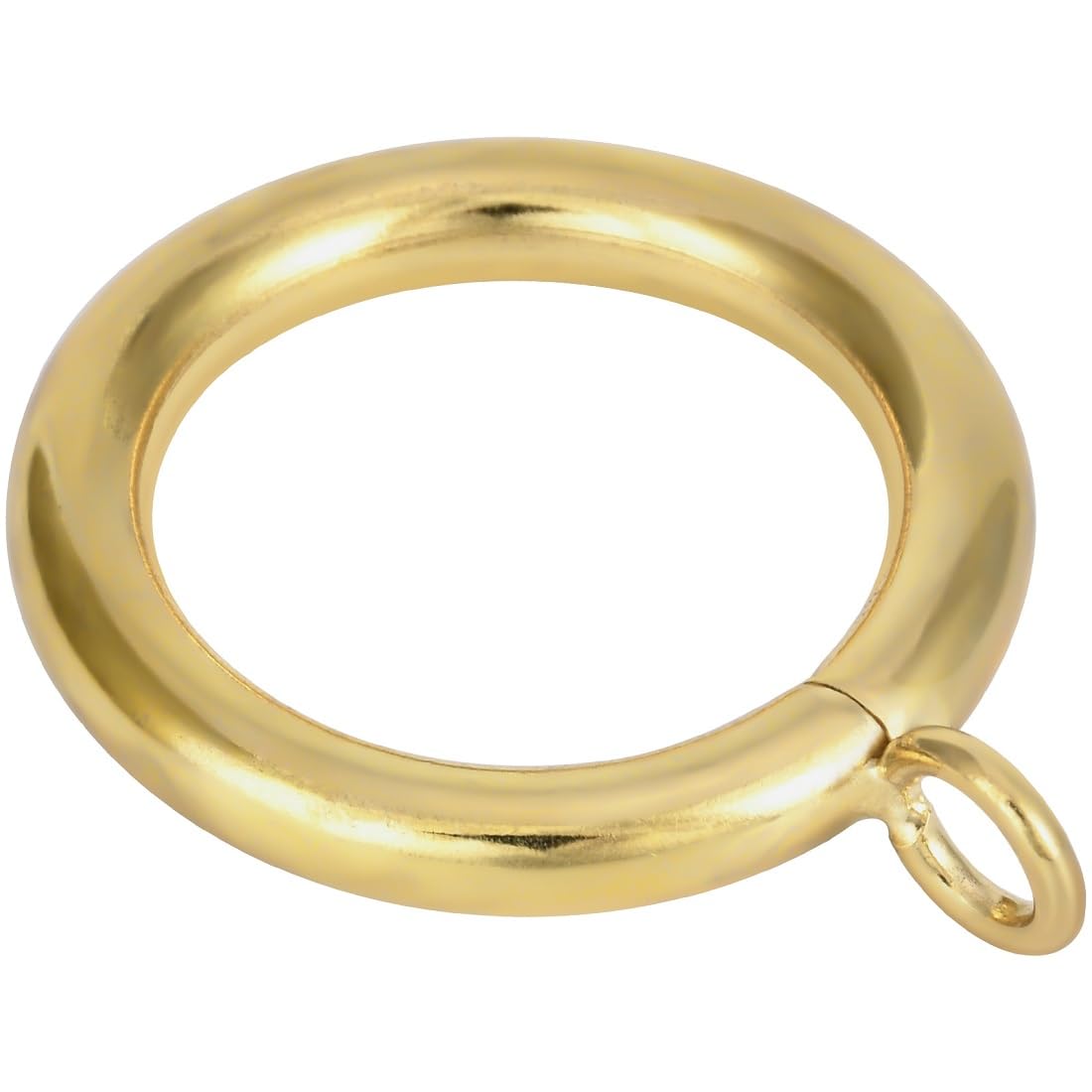 Metal Curtain Rings, 1.25-Inch Inner Diameter, 0.24-Inch Wire Diameter (Gold-40pcs)