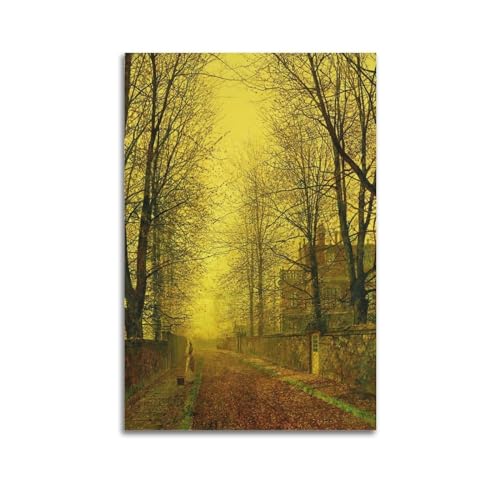 Impression sur toile John Atkinson Grimshaw pour une décoration d'intérieur chic