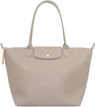 美品　国内正規店　ロンシャン トートバッグ　プリアージュ シティL トープ LONGCHAMP（ロンシャン） トートバッグ ル プリアージュ シティ L