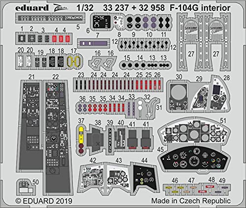 Kit de gravure photo Eduard EDP32958 pour maquette militaire