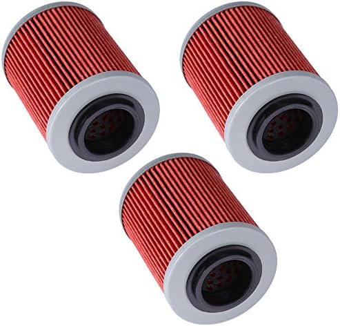 4pcs Oil Filter For Bombardier Can-Am Outlander 400 500 570 650 800 850 EFI HO 6