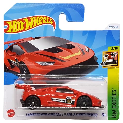 Hot Wheels - Lamborghini Huracan LP 620-2 Super Tropheo - HW Exotics 8/10 -...