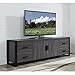 70"" Charcoal Grey Wood TV Stand Console RTM13028