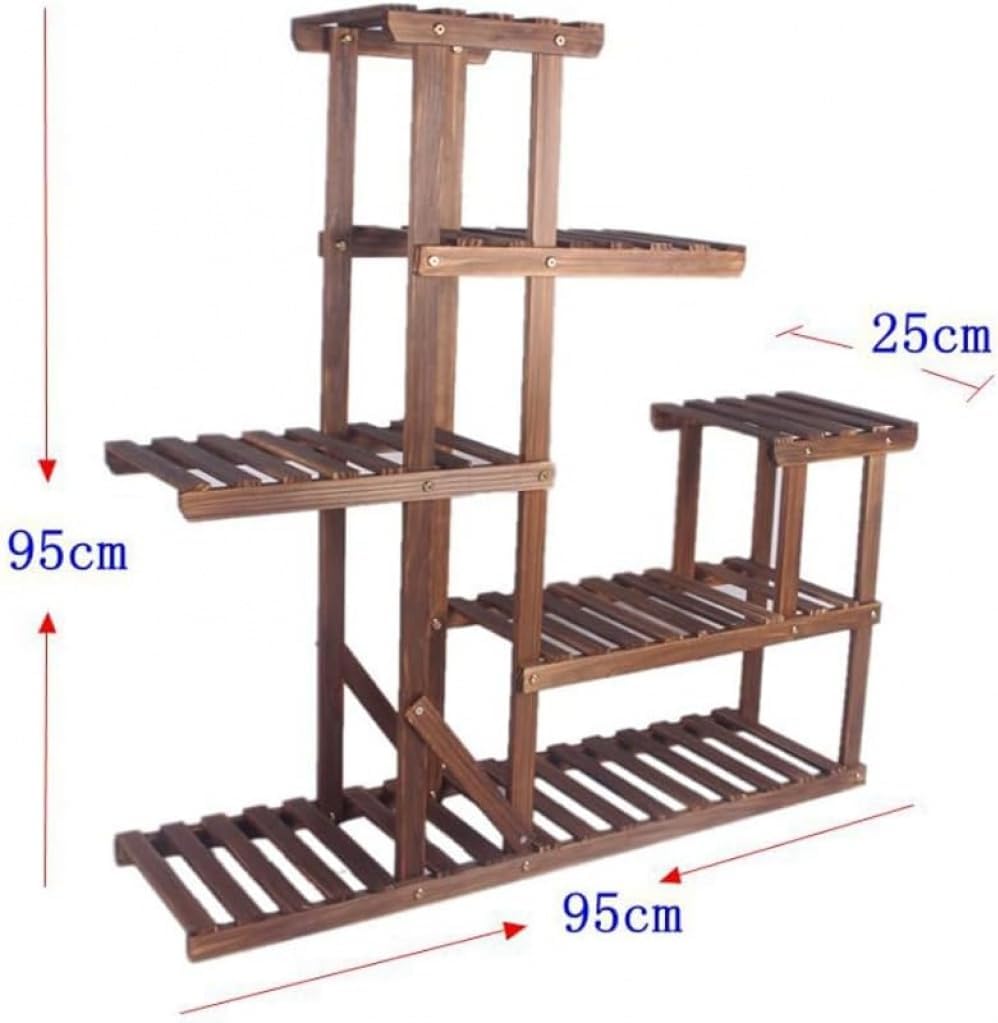 鉄製 アイアンシェルフ 植物棚 アガベ 植木鉢スタンド 落下防止