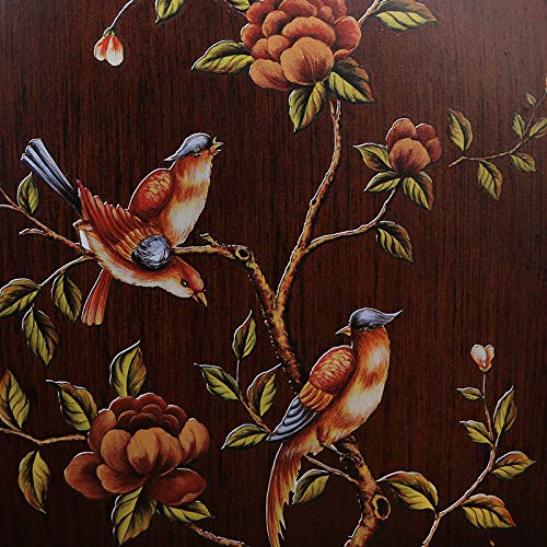 Keramische Vaas Woonkamer Entree Thuiskantoor Tv Teller Vaas Gedroogde Bloemen Simulatie Bloem Decoratieve Vaas 34.5x34x3cm, 27x26x5cm, 2 Stuks - Afbeelding 6