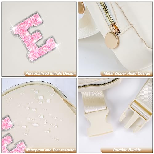 Image of Uygafly Gift for Teen Girls Kids Daughter Her - Birthday Gifts for 3 4 5 6 7 8 9 10 11 12 13 Year Old Girls,Fanny Pack Crossbody Bag Purse Belt Bag Cute Trendy Stuff | Cream,E
