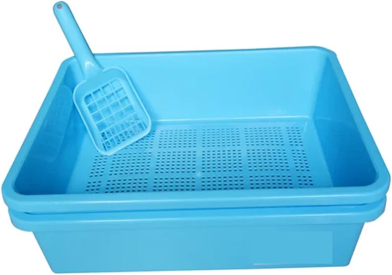 Indoor Anti‑Splash Pet Toilet Tray for Dogs and Cats, Plastic Potty for Puppy & Kitten Training(1)