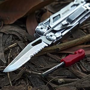 Multitool, 22-in-1 Multi-tool Pliers with Fire Starter, Emergency Whistle, Glass Breaker, Safety Locking and Nylon Sheath for Survival, Camping, multitool for men Multitool 22 in 1 Multi tool Pliers with Fire Starter Emergency Whistle Glass Breaker Safety Locking and Nylon Sheath for Survival Camping multitool for men