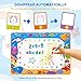 Water Doodle Mat - Kids Painting Writing Color Doodle Drawing Mat Toy Bring Magic Pens Educational Toys for Age 2 3 4 5 6 7 Year Old Girls Boys Age Toddler Gift