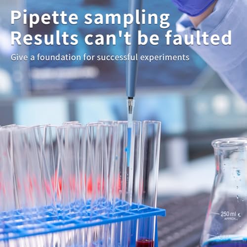Micropipette 0,1-2,5 uL à volume réglable avec écran LCD pour laboratoire